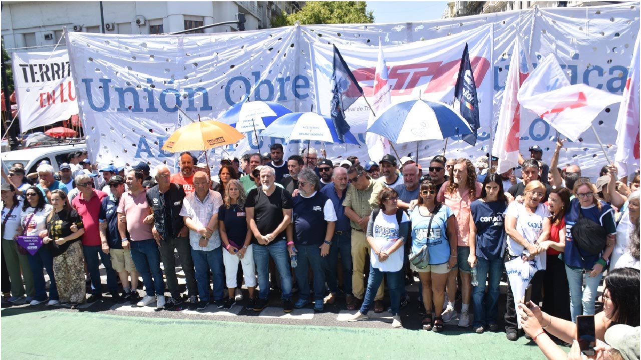 Aunque la burocracia sindical no quiera, el jueves paro y movilización